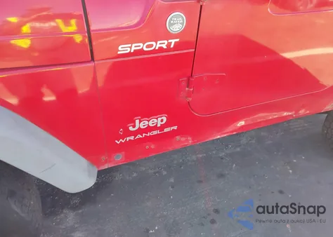 2006 Jeep Wrangler Sport z USA, uszkodzony, nr VIN 1J4FA49S46P707941